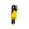 STANLEY Set chei imbus cu cap sferic 9 piese (1,5-10 mm)