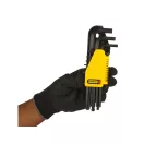 STANLEY Set chei imbus cu cap sferic 9 piese (1,5-10 mm)