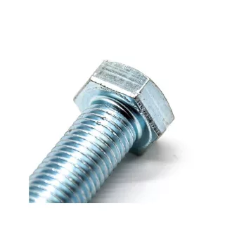   Șurub cu cap hexagonal cu filet complet DIN 933/ISO 4017 8.8, zincat M6 x 70 mm