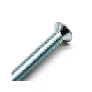 Șurub cu cap încastrat PH, filet complet DIN 965 zincat M4 x 20 mm