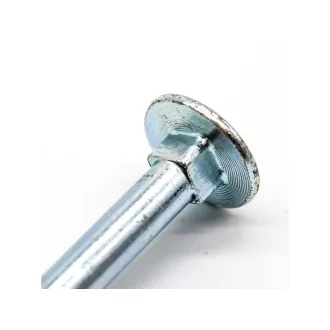 Șurub pentru balama poartă DIN 603, zincat M8 x 40 mm