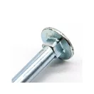 Șurub balama poartă DIN 603, zincat M8 x 80 mm