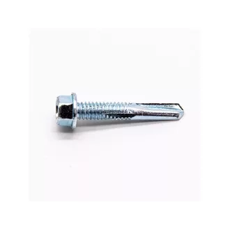   Șurub autofiletant cu cap hexagonal pentru tablă cu performanță mare DIN 7504K, zincat 5,5 x 32 mm