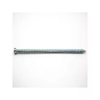   Șurub pentru fixare tocului de fereastră cu cap normal, zincat 7,5 x 132 mm
