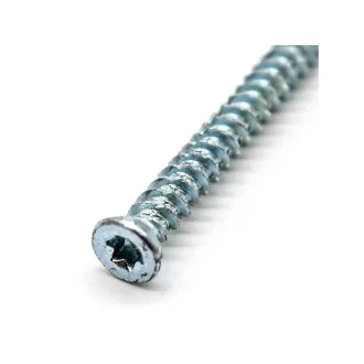   Șurub pentru fixare cadrul ferestrei cu cap normal, zincat 7,5 x 152 mm