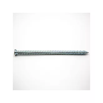   Șurub de fixare pentru toc de fereastră, cap normal, zincat 7,5 x 302 mm