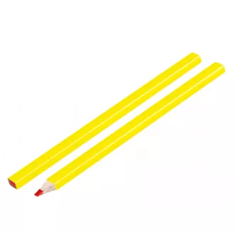   BEXT Creion pentru tâmplărie 240 mm oval pentru sticlă cu vârf roșu