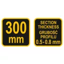 Cleste de imbinare profil VOREL 300 mm