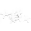 VOREL Cruce de îmbinare 5,0 mm (100 buc)
