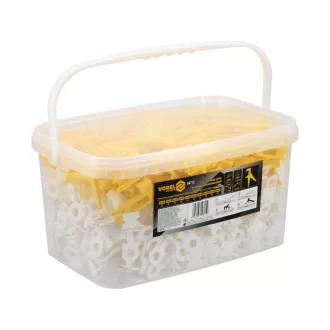   VOREL Set pentru nivelarea plăcilor 1 mm (700 baze + 200 cuneuri + clește)