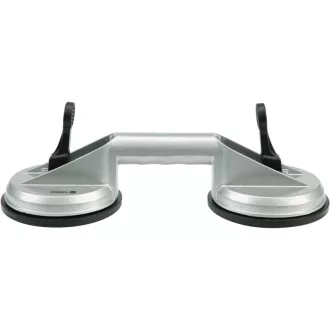 VOREL Clema placa de sticla dubla aluminiu 2 x 115 mm 70 kg