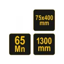 VOREL Răzuitor pentru beton 75 x 400 x 1300 mm