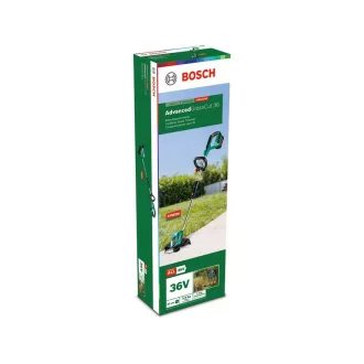   BOSCH Mașină de tuns iarba fără fir AdvancedGrassCut 36 (1 x baterie de 2,0 Ah + încărcător)