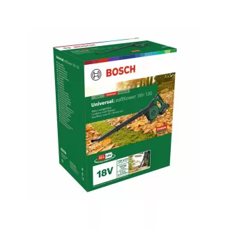   Suflantă de frunze universală BOSCH 18V-130 (1 baterie de 2,5 Ah)