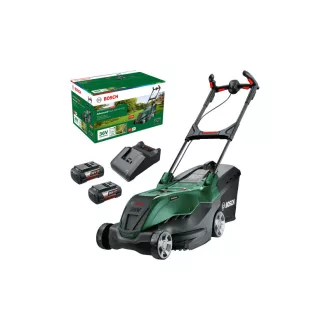   BOSCH Tuns gazon cu acumulator, AdvancedRotak 36V-40-650 (2 x 4,0 Ah baterie + încărcător)