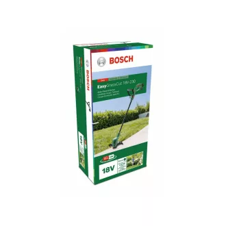   Dispozitiv de tăiat borduri cu acumulator BOSCH EasyGrassCut 18V-230 (1 baterie de 2,0 Ah + încărcător)
