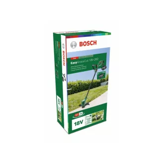   Mașină de tuns iarba cu acumulator BOSCH EasyGrassCut 18V-26 (2 baterii de 2,0 Ah + încărcător)