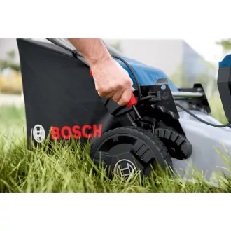   Mașină de tuns iarba cu baterie dublă BOSCH BITURBO cu carcasă metalică GRA 18V2-46 (fără baterie și încărcător)