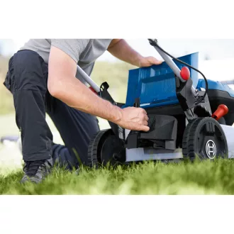   Mașină de tuns iarba cu baterie dublă BOSCH BITURBO cu carcasă metalică GRA 18V2-46 (fără baterie și încărcător)