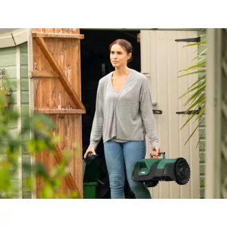   BOSCH Mașină de tuns iarba robotică cu acumulator VISIMOW18V-100 (fără acumulator și încărcător) pentru suprafețe până la 100 m²