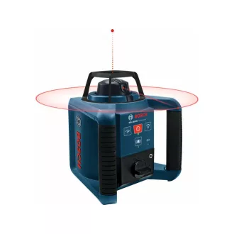   BOSCH Laser rotativ autonivelant (roșu) GRL250 HV + RC 1 Telecomandă IP 54