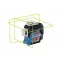 Laser linie verde BOSCH GLL 3-80 CG (fără baterie și încărcător) în L-Boxx