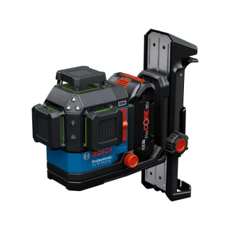   Nivel cu laser pe acumulator BOSCH GLL 18V-120-33 CG in L-BOXX 136 (1 x 4,0 Ah acumulator + încărcător rapid) IP65