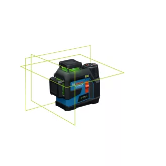   BOSCH Laser combinat cu baterie GLL 12V-100-33 CG IP 65 (1 x 2,0 Ah baterie+încărcător+suport LB10) în L-BOXX 136