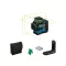 BOSCH Laser cu linii încrucișate 3 x 360° verde GLL 80-33CG + suport LB10 + cablu USB-C IP65