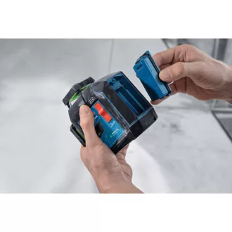   BOSCH Laser cu linii încrucișate 3 x 360° verde GLL 80-33CG + suport LB10 + cablu USB-C IP65
