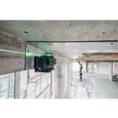 BOSCH Laser cu linii încrucișate 3 x 360° verde GLL 80-33CG + suport LB10 + cablu USB-C IP65