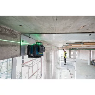   BOSCH Laser cu linii încrucișate 3 x 360° verde GLL 80-33CG + suport LB10 + cablu USB-C IP65