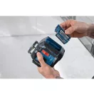 BOSCH Laser cu linii încrucișate verde GLL 80-33CG în valiză (1 x acumulator 3,0 Ah + cablu USB-C) IP65