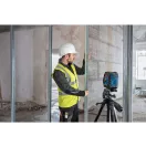 BOSCH Laser cu linie încrucișată (verde) GLL 20-22 G în husă de protecție + trepied BT 150 + țintă laser IP65