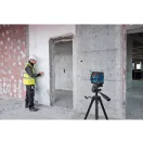 BOSCH Laser cu linie încrucișată (verde) GLL 20-22 G în husă de protecție + trepied BT 150 + țintă laser IP65