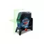 Laser combinat BOSCH GCL 2-50 CG verde (1 x baterie de 2,0 Ah) + Suport RM 2 + Suport BM 3 de perete