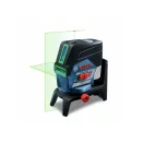 Laser combinat BOSCH GCL 2-50 CG verde (fără baterie și încărcător) + Suport de perete BM 3 + L-Boxx 136