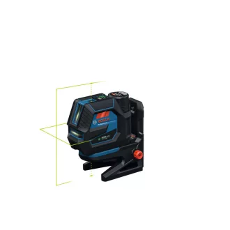   BOSCH Laser combinat pe baterie GCL 12V-50-22 CG IP 65 (1 x 2,0 Ah baterie+încărcător+suport RM20) în L-BOXX 136