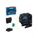BOSCH Laser combinat pe baterie GCL 12V-50-22 CG IP 65 (1 x 2,0 Ah baterie+încărcător+suport RM20) în L-BOXX 136