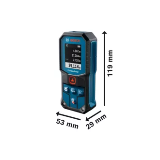   BOSCH Ruletă laser pentru distanțe 0,05 – 40 m (roșu) GLM 40-31 IP 65