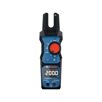   BOSCH Clește ampermetric GFM 1000-15 cu afișaj LCD inversat CAT IV 600 V / CAT III 1000 V