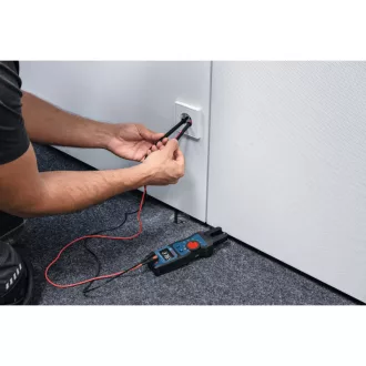   BOSCH Clește ampermetric GFM 1000-15 + afișaj LCD invers MH1 CAT IV 600 V / CAT III 1000 V