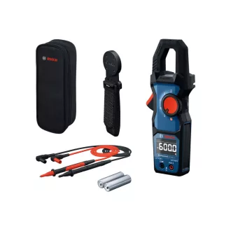   BOSCH Clește de blocare multimetrul GMC 600-15 cu ecran LCD inversat CAT IV 300 V / CAT III 600 V IP54