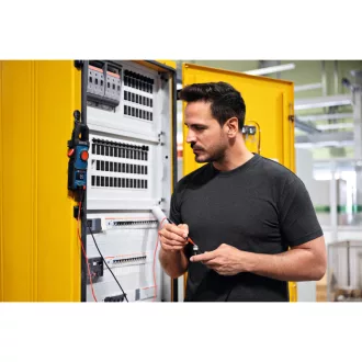   BOSCH Clește de blocare multimetrul GMC 600-15 cu ecran LCD inversat CAT IV 300 V / CAT III 600 V IP54