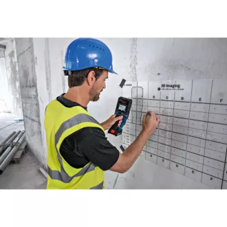   BOSCH EXPERT Scanner 3D pentru pereți D-tect 18V-200-17C în cutie L-BOXX (inclus 1 acumulator 2,0 Ah + încărcător) (adâncime 200 mm)