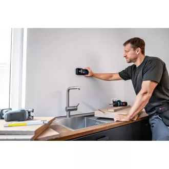   BOSCH Detector de pereți GMS 120-27 cu baterii, în husă de protecție IP54
