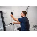 BOSCH Detector de pereți GMS 120-27 în husă de protecție (1 x acumulator BA 3,7V 1,0 Ah + cablu USB-C) IP54
