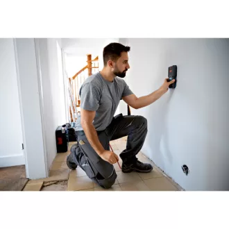  BOSCH Detector de pereți GMS 100-23 cu semnalizare găurire IP54