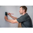 BOSCH Detector de pereți GMS 100-23 cu semnalizare găurire IP54