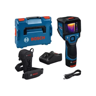   BOSCH Cameră termică cu acumulator GTC 12V-450-13 în valiză (1 x acumulator 2,0 Ah + încărcător rapid)